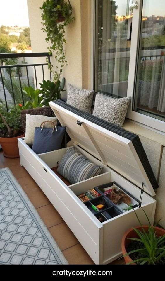 Use a Storage Bench