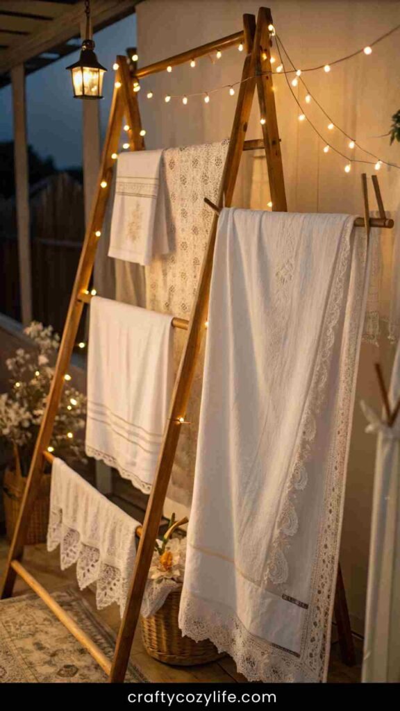 Vintage-Inspired Drying Rack