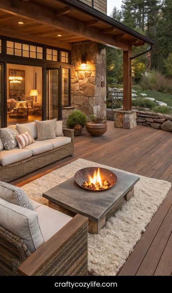 Add a Raised Deck or Patio for Functionality