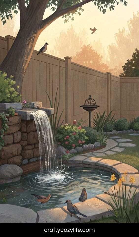 Add a Water Feature for a Zen Feel