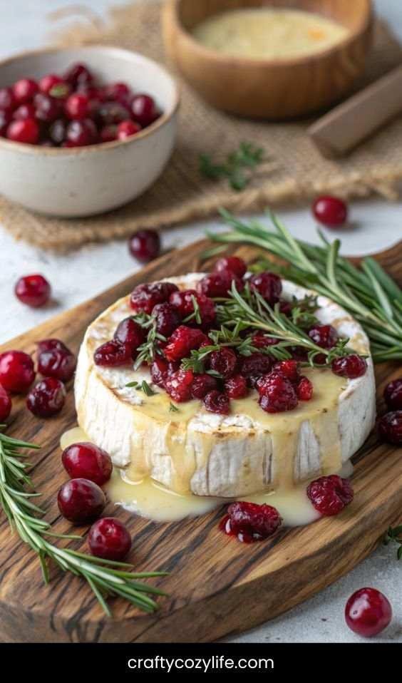 Baked Cranberry Brie