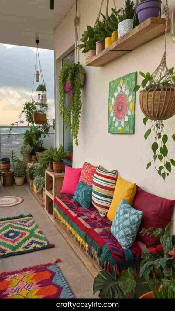 Boho Balcony Escape