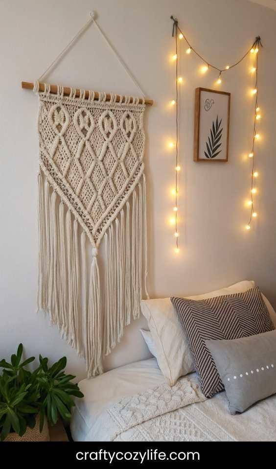 Boho Macrame Wall Hanging