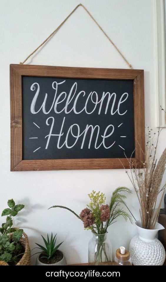 Chalkboard Wall Hanging