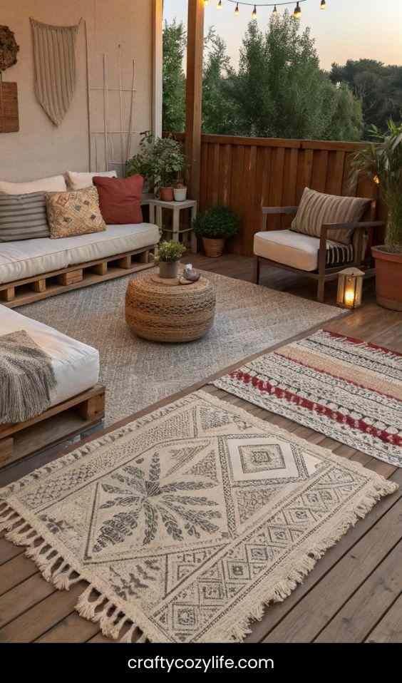 Cozy Outdoor Rug for Instant Charm