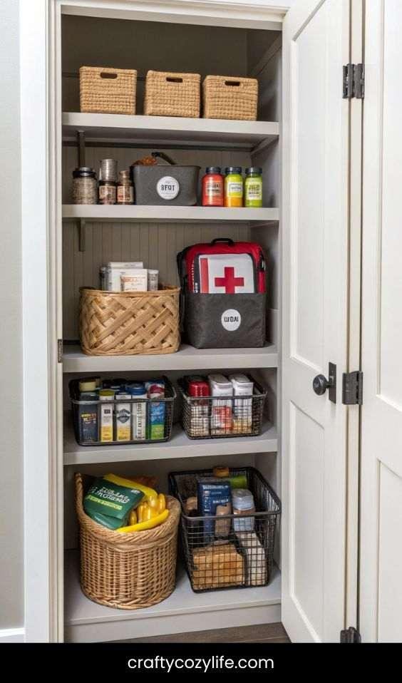 Create a Hidden Storage Section
