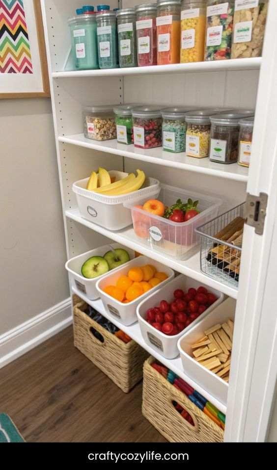 Create a Kid-Friendly Snack Zone