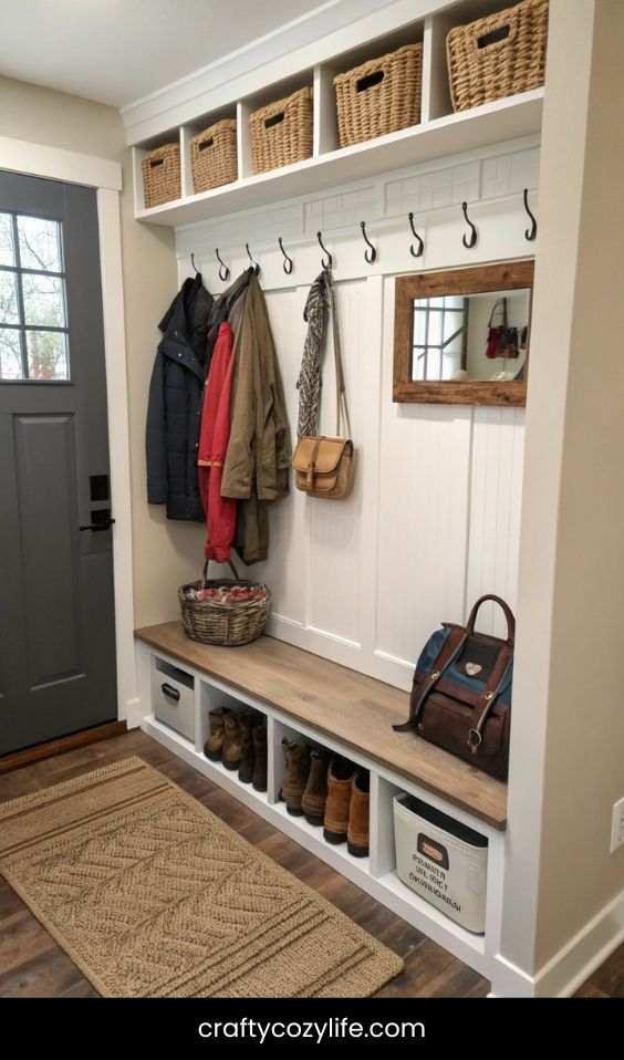 Create a Mini Mudroom