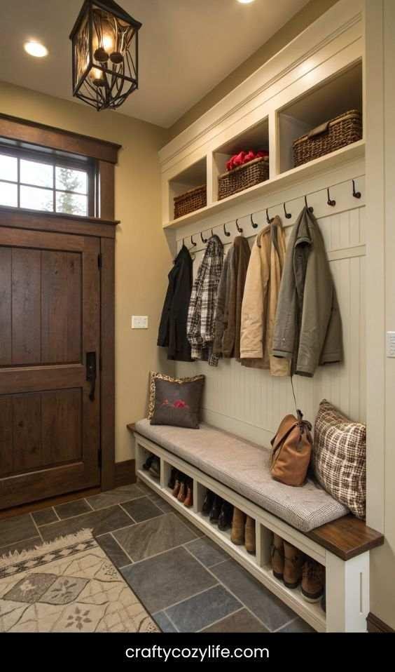 Create a Mudroom Area