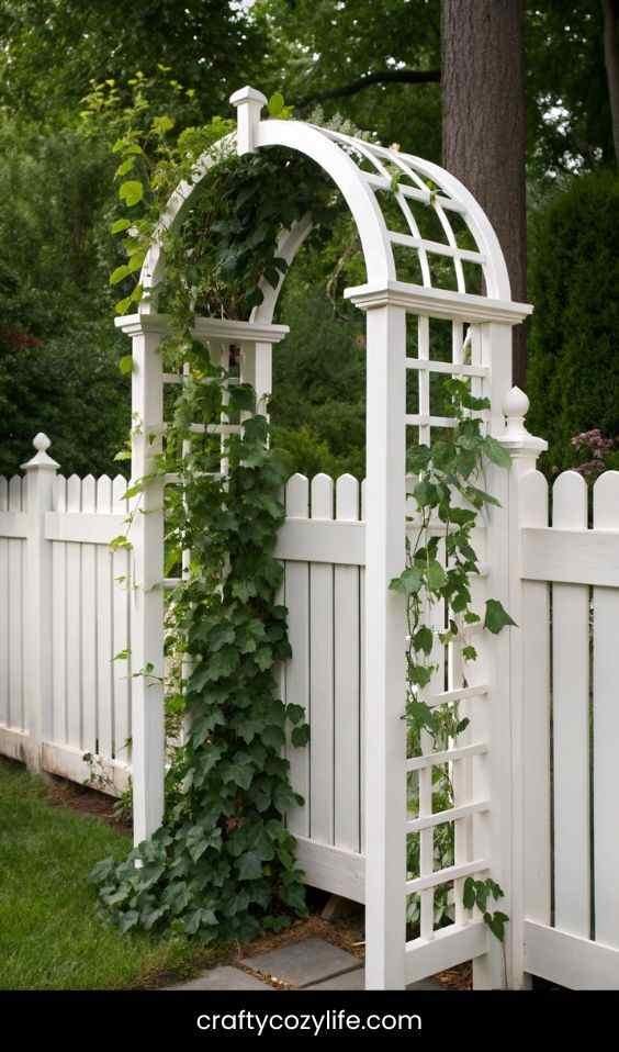 Crisscross Lattice Trellis for Classic Garden Charm