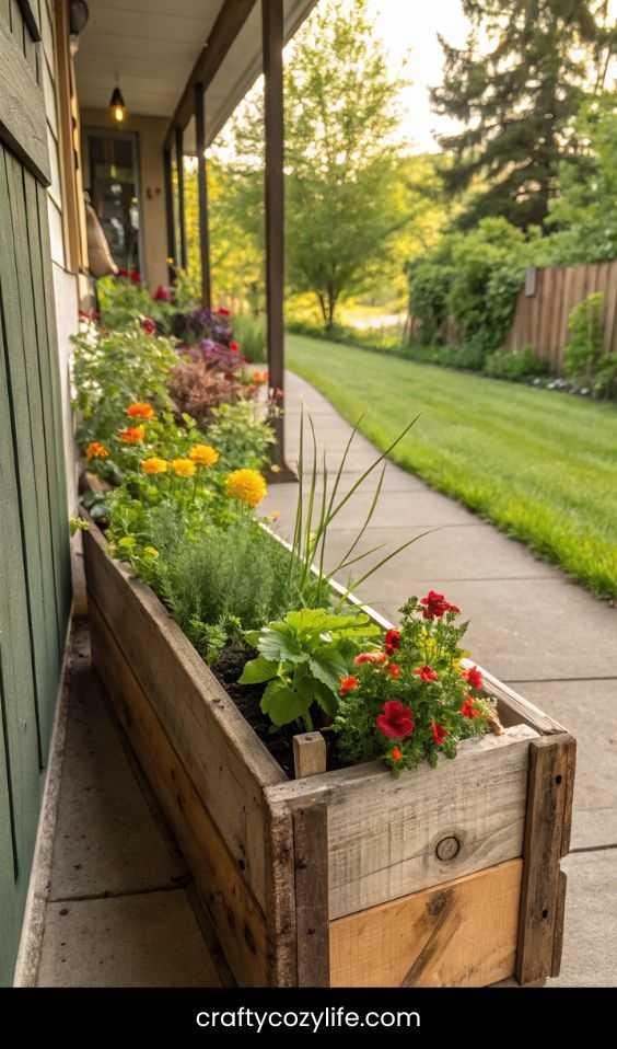 DIY Garden Planter Boxes