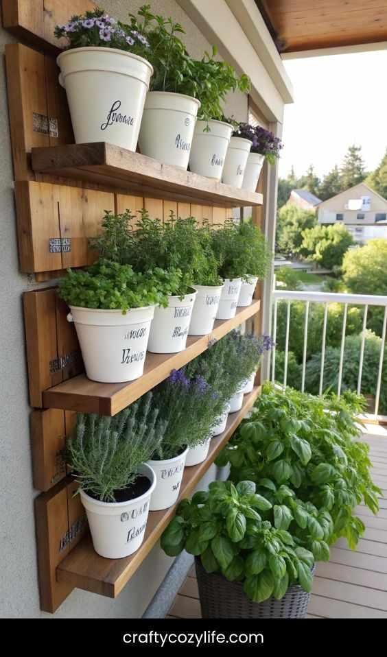 DIY Herb Garden Wall