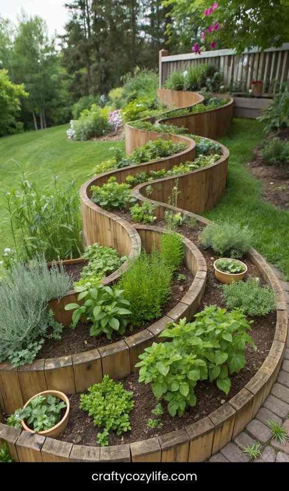 DIY Herb Spiral
