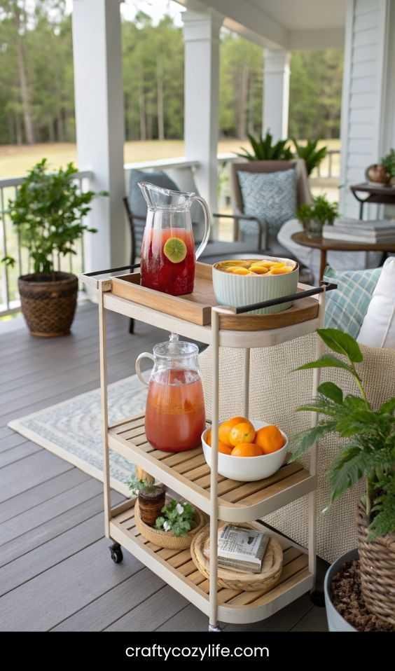 DIY Outdoor Bar