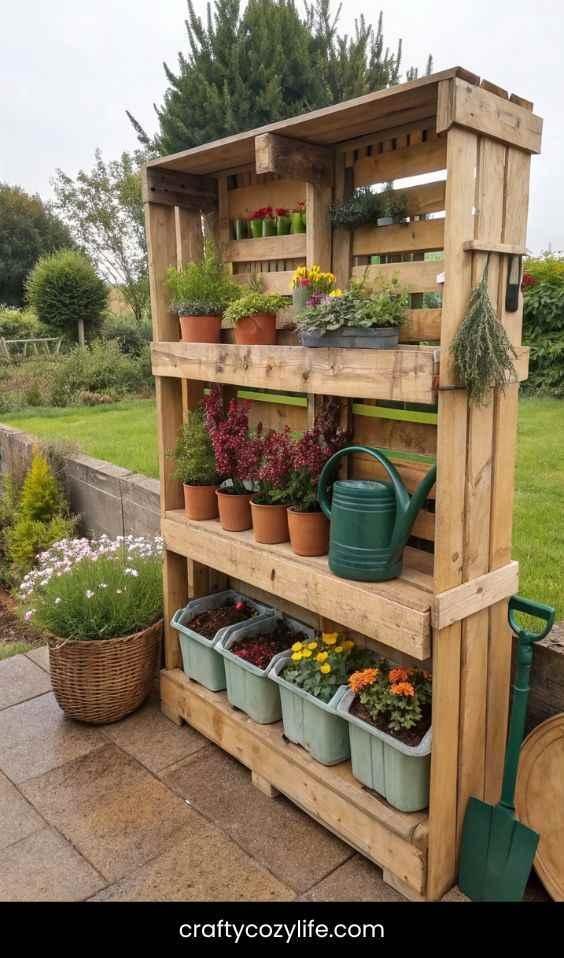 DIY Pallet Storage Projects