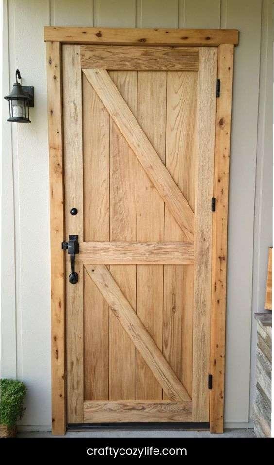 DIY Plywood Door