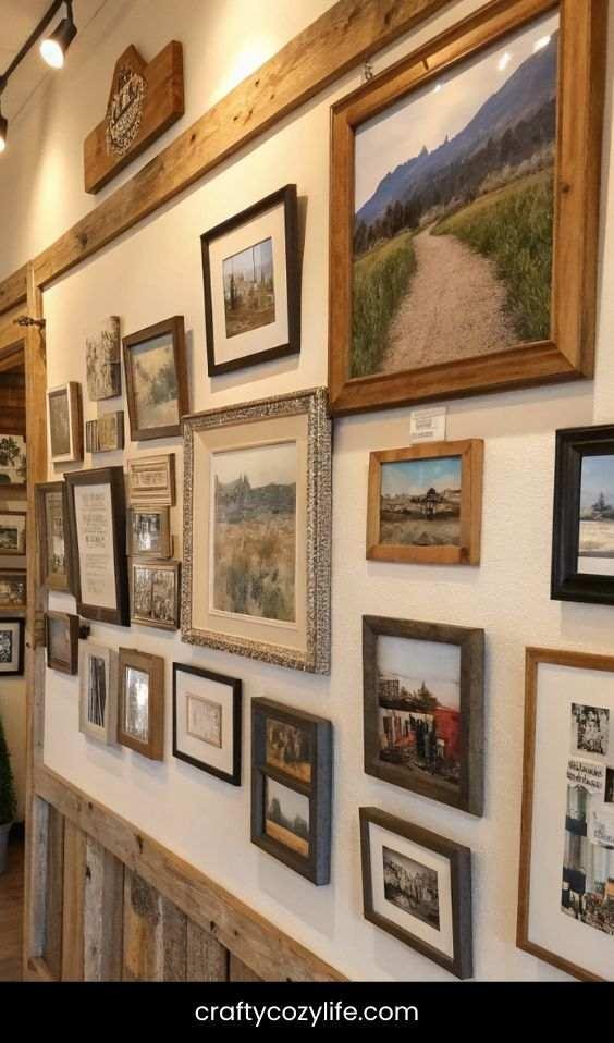 DIY Rustic Picture Frames