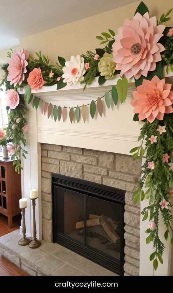 DIY Spring Garland