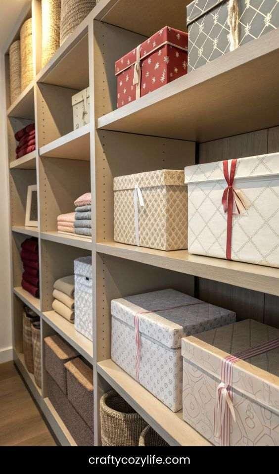 Fabric-Covered Storage Boxes