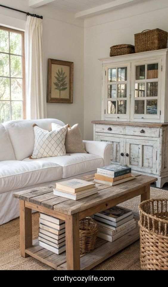 Farmhouse-Style Furniture with a Coastal Twist