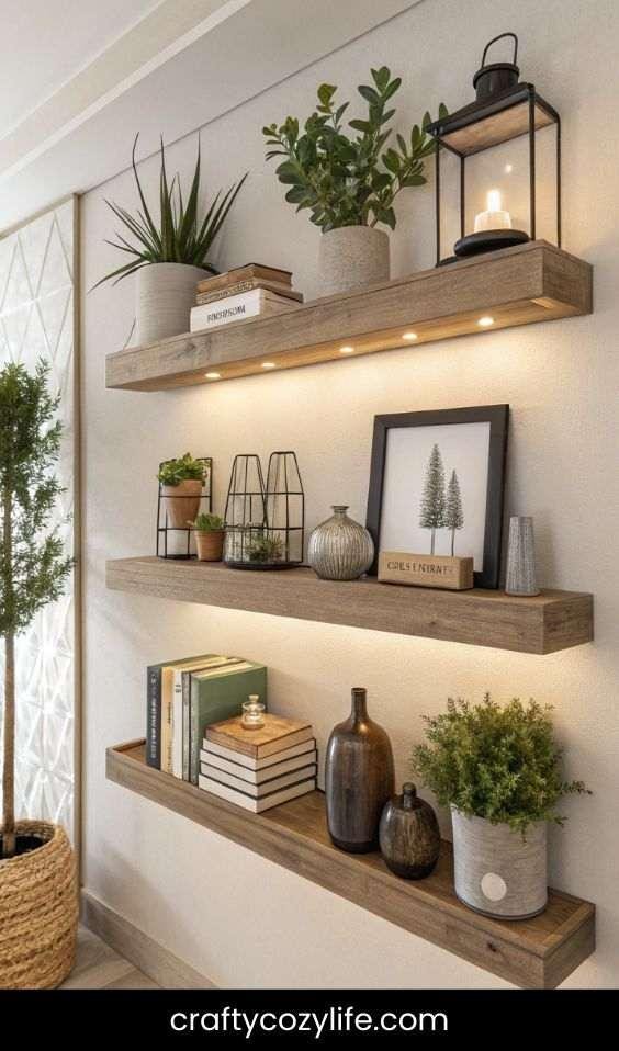 Floating Shelf Displays