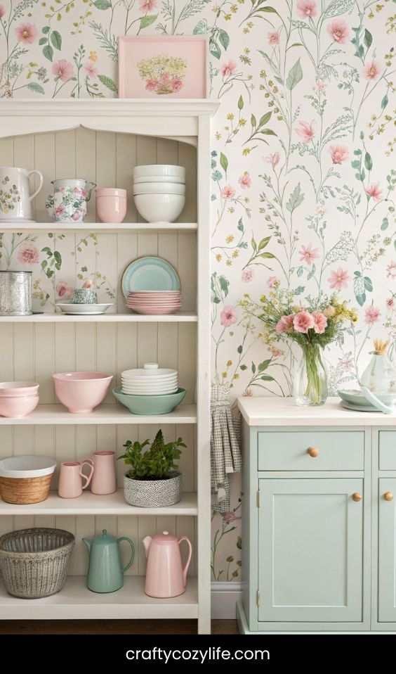 Floral or Wallpaper Accents