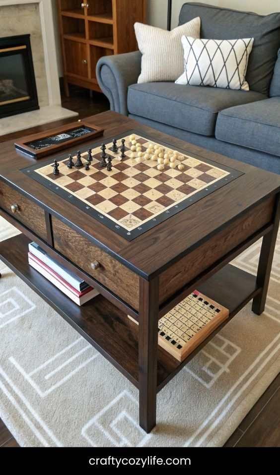 Game Board Coffee Table