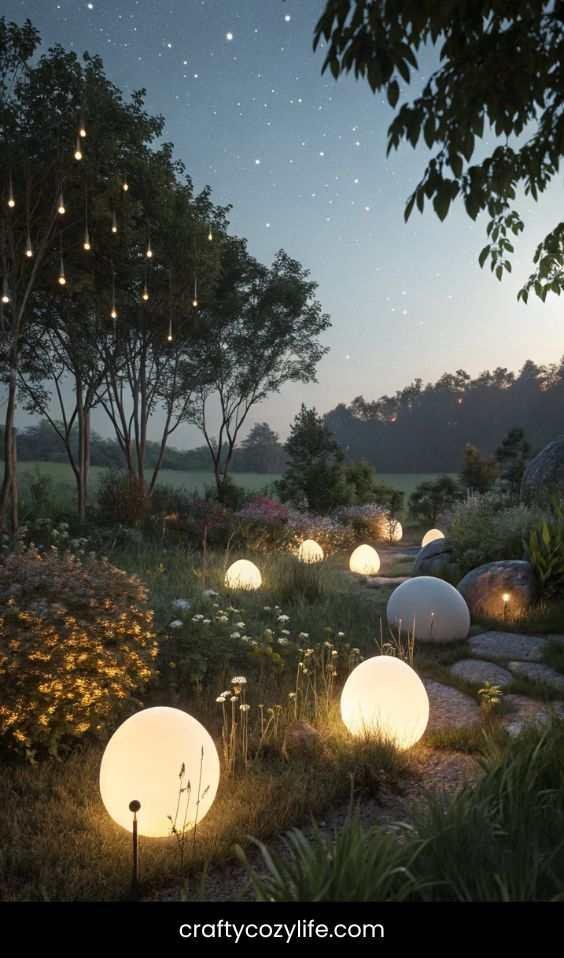 Garden Orb Lights