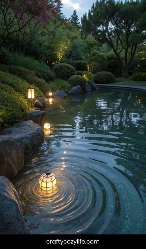 Glowing Water Features