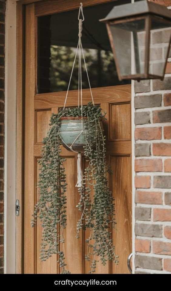 Hanging Plant Door