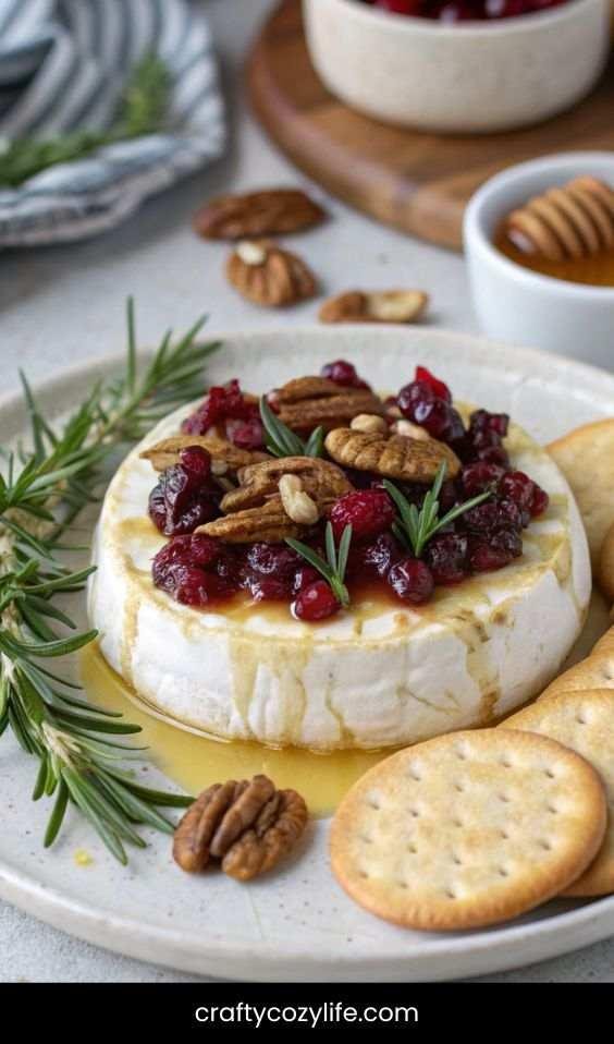 How to Make Baked Cranberry Brie