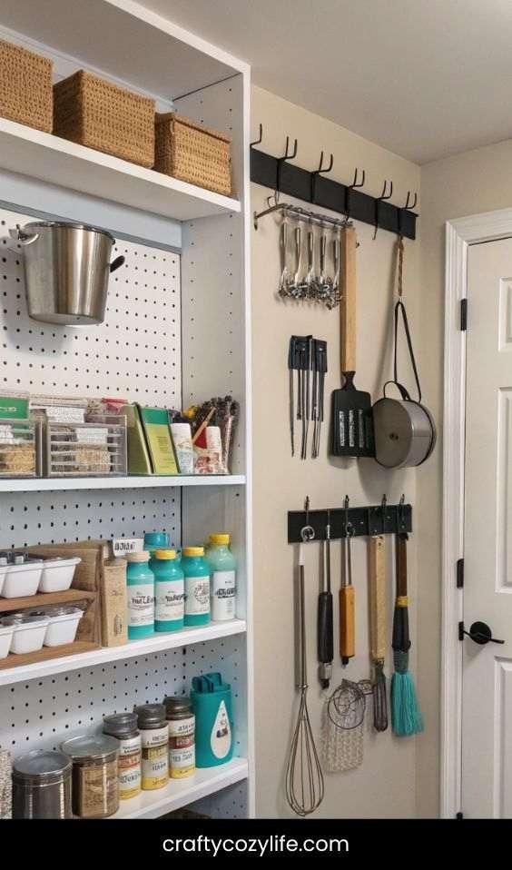 Include Hooks for Hanging Storage
