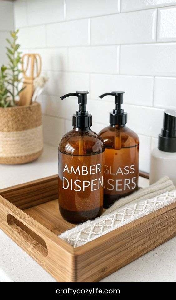 Incorporate Luxe Dispensers for a Polished Look