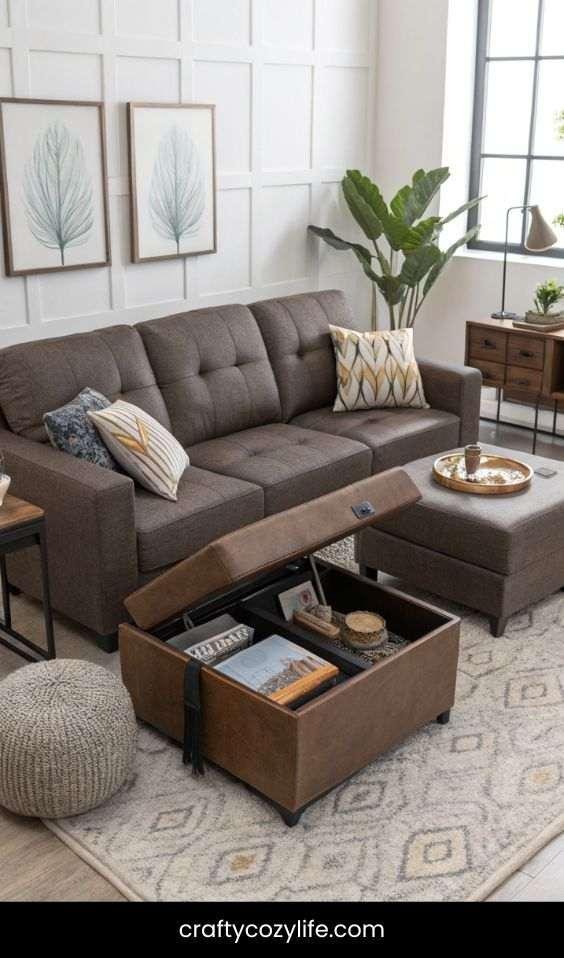 Incorporate Multi-Functional Furniture