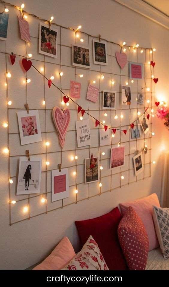 Love-Filled Photo Wall