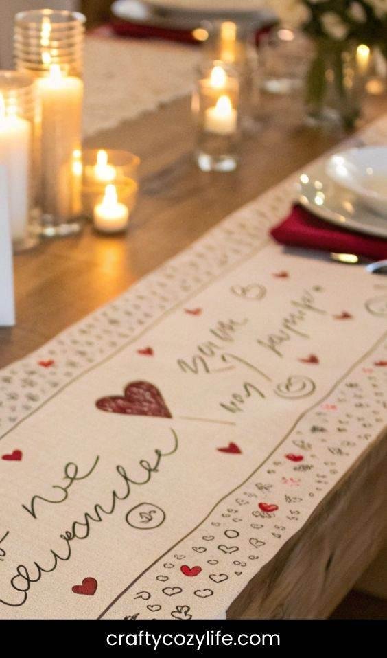 Love Note Table Runner