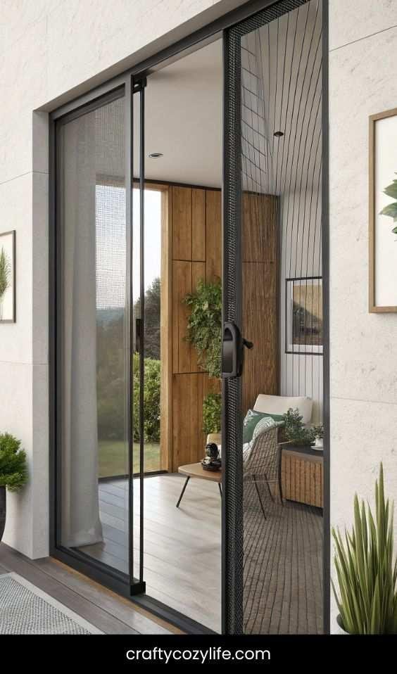 Magnetic Screen Door