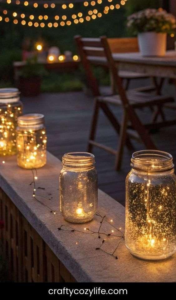 Mason Jar Fairy Lights