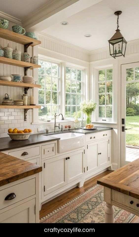 Open & Airy Kitchen Design