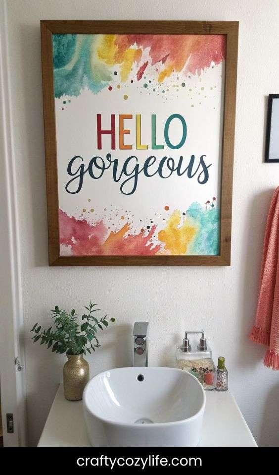 Personalize with DIY Artwork and Decor