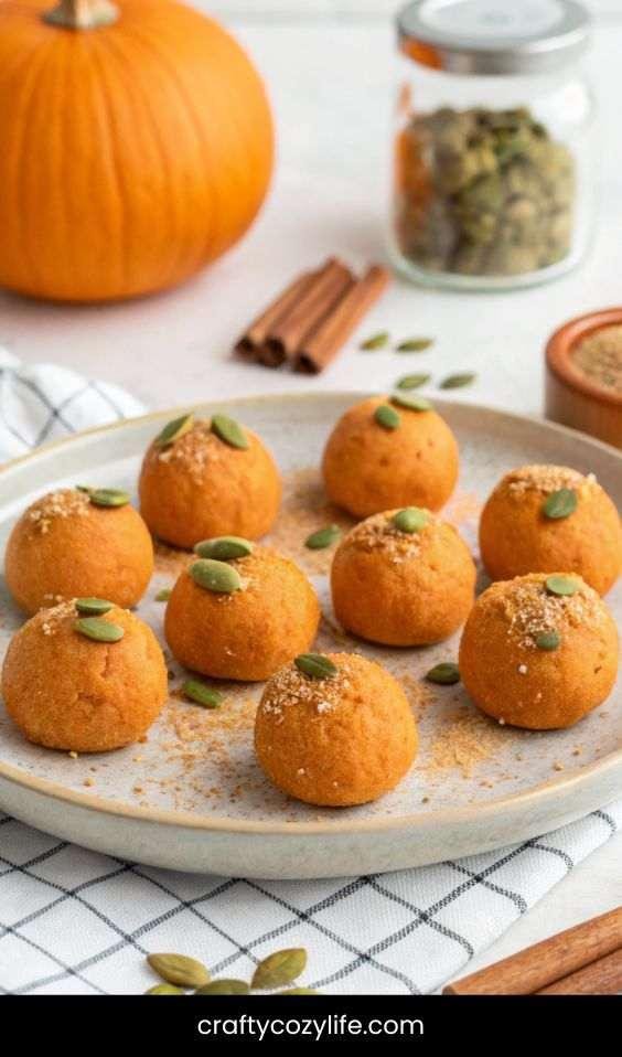 Pumpkin Protein Balls