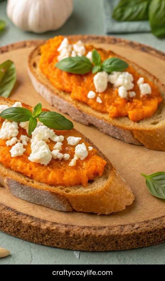 Pumpkin Spice Crostini