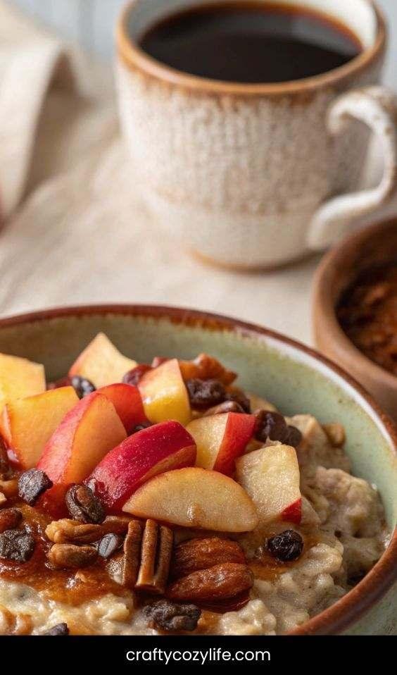 Raisin Apple Cinnamon Oatmeal