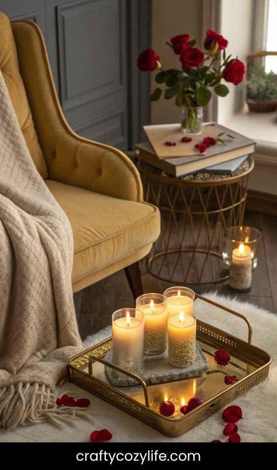 Romantic Candlelit Corner