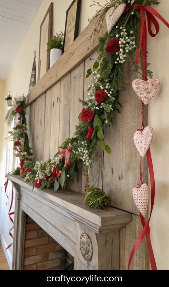 Rustic Garland for Walls or Mantels