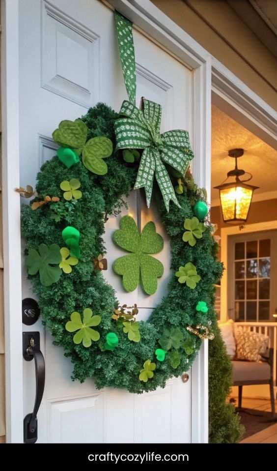 Shamrock Wreath