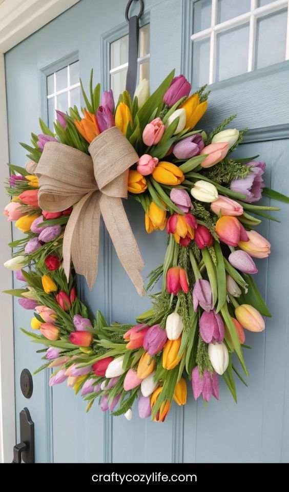 Start with a Stunning Spring Wreath