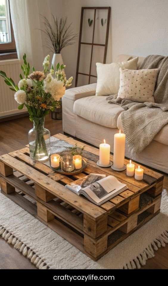 The Pallet Coffee Table