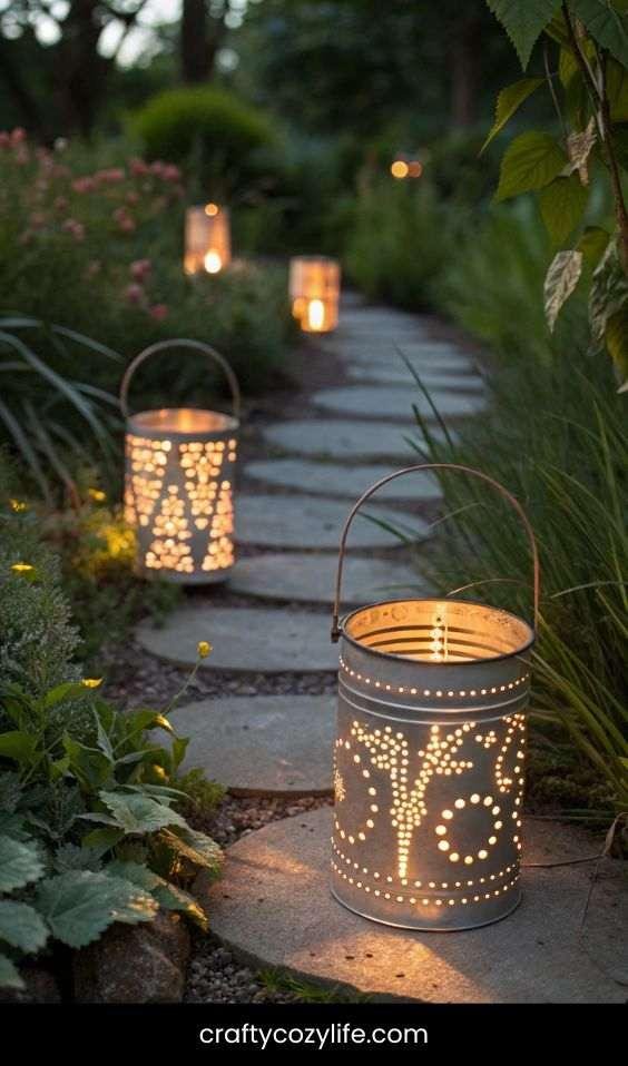 Tin Can Lanterns