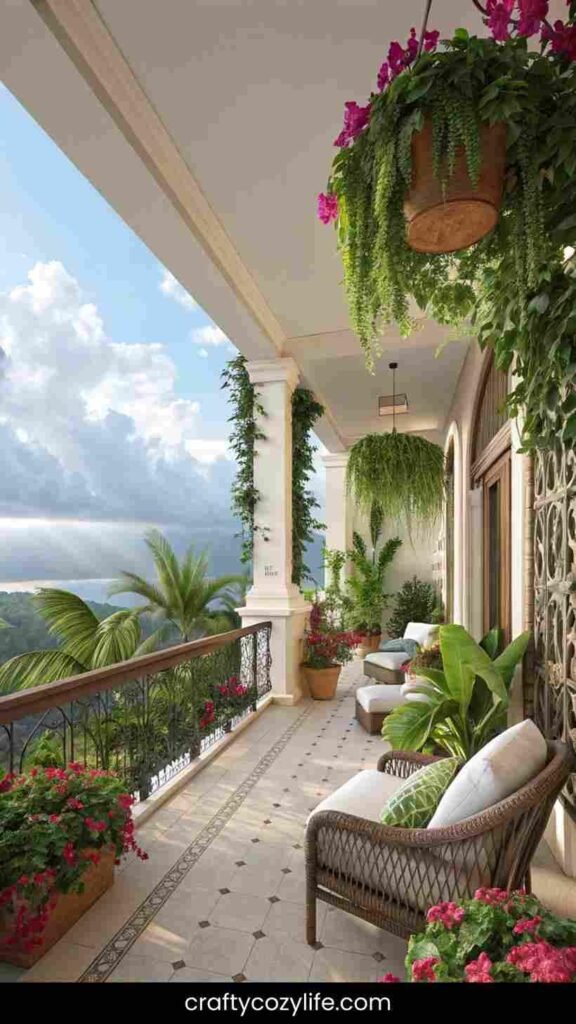 Tropical Paradise Balcony